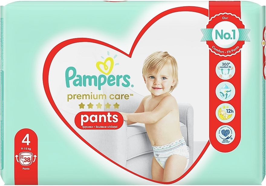 pampers premium care pants 4 38