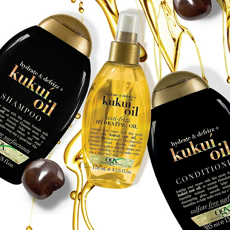 organix kukui oil wygładzający olejek do włosów