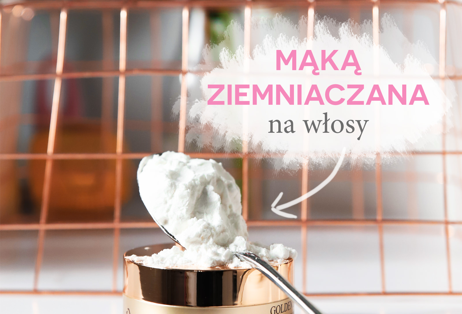 odżywka do włosów mąka ziemniaczana