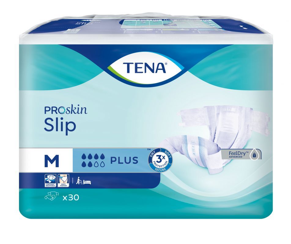 pieluchomajtki dzienne tena slip plus m 10 ceneo