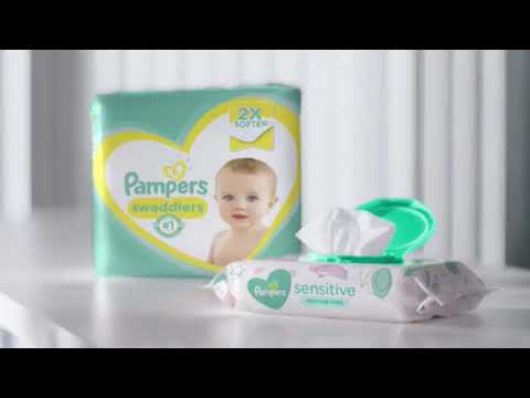 pampers swaddlers youtube