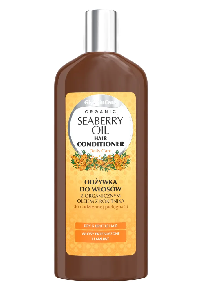 glyskincare seaberry oil odżywka do włosów z olejem z rokitnika
