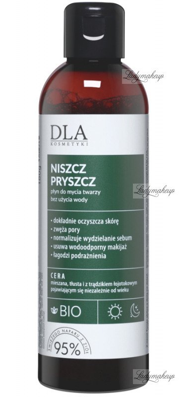 dla niszcz pryszcz płyn do mycia twarzy 180g