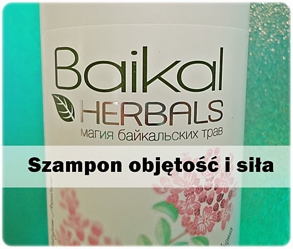 baikal herbals objętość i siła szampon