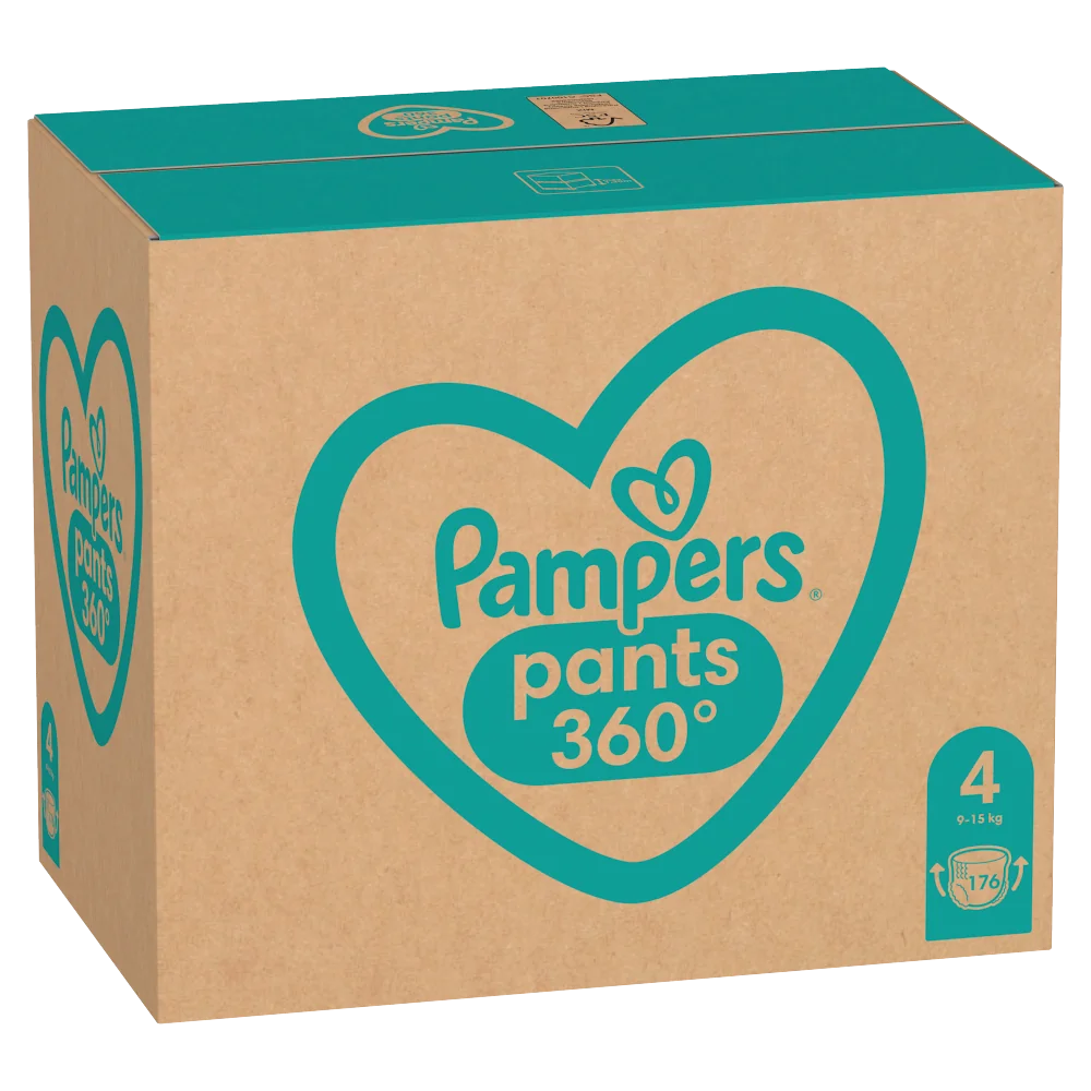 pants 4 pudełko pampers