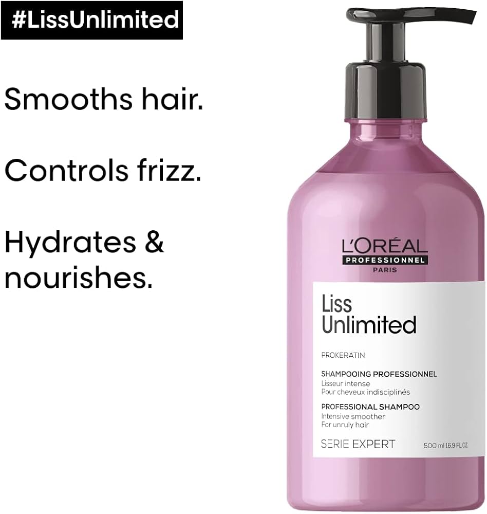 loreal liss unlimited szampon 500ml