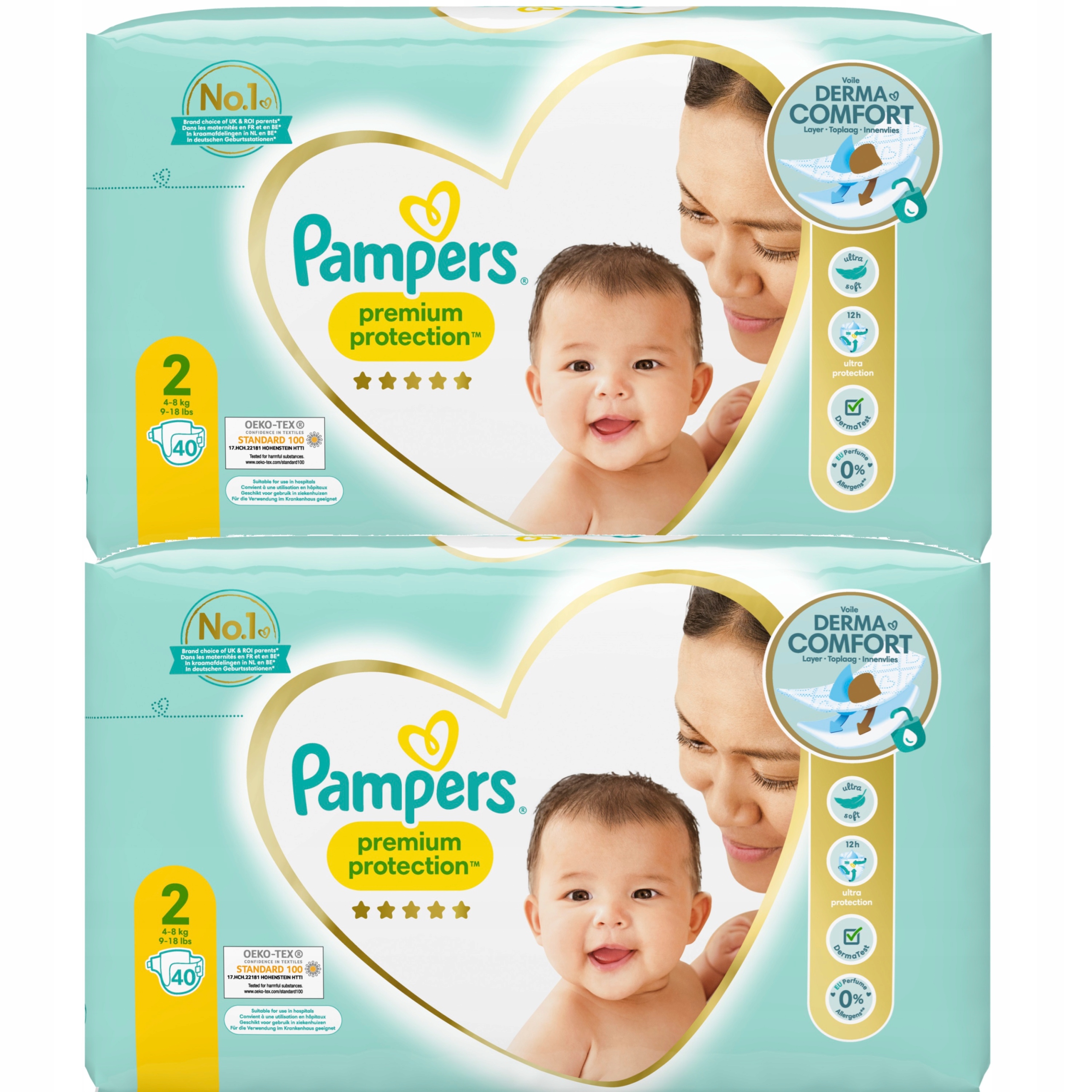 pampers premium 2 80szt cena