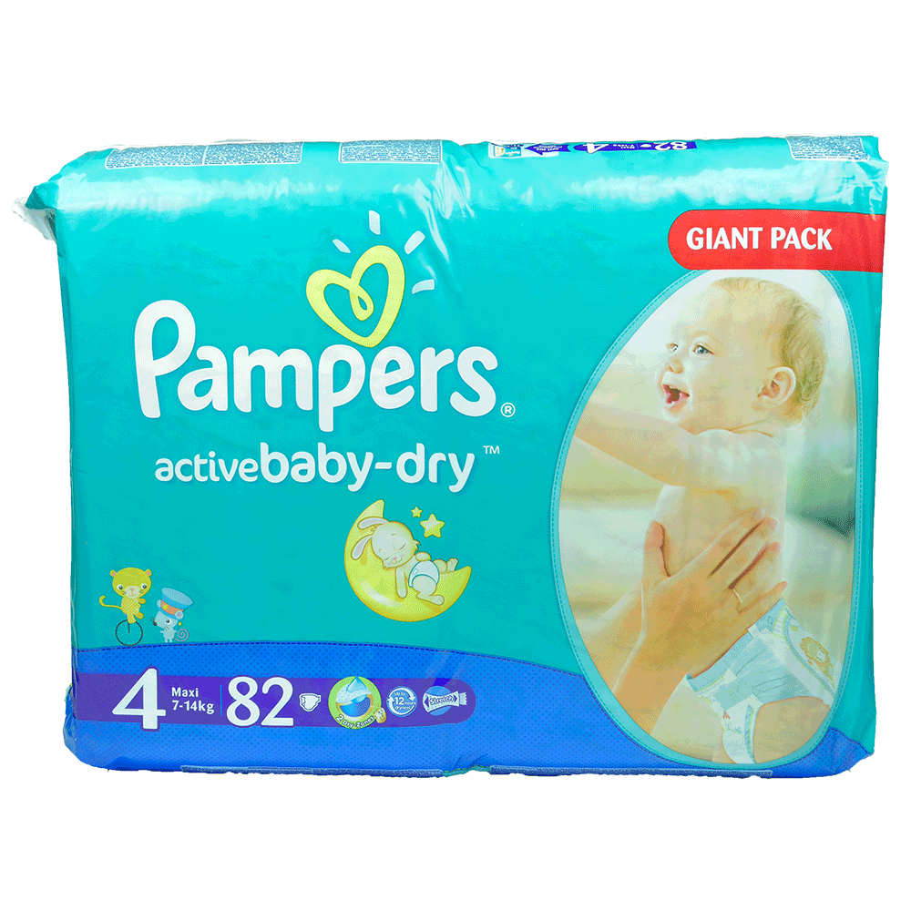 pampers active baby giga pack