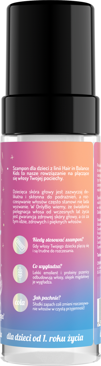 szampon w piance dla dzieci rossmann