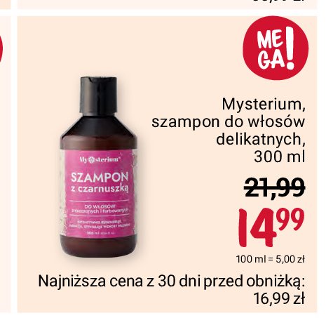 mysterium szampon wzmacniający