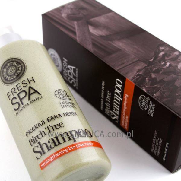 natura siberica fresh spa detoks szampon wzmacniający