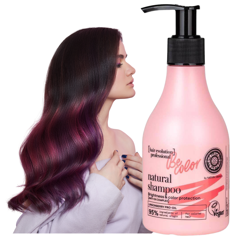 różowy szampon natura