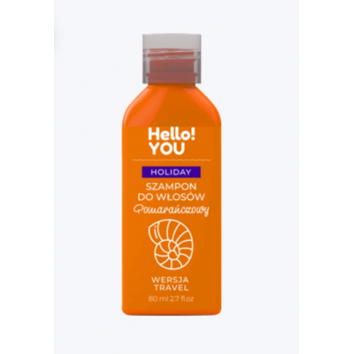 profesjonalny szampon w pomarańczowym