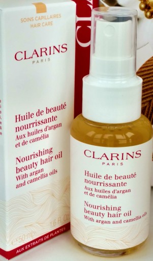 olejek do włosów clarins