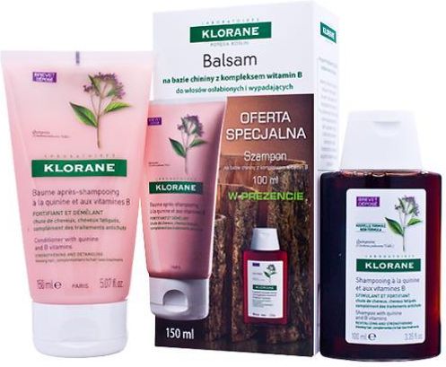 balsam i szampon zestaw klorane allegro