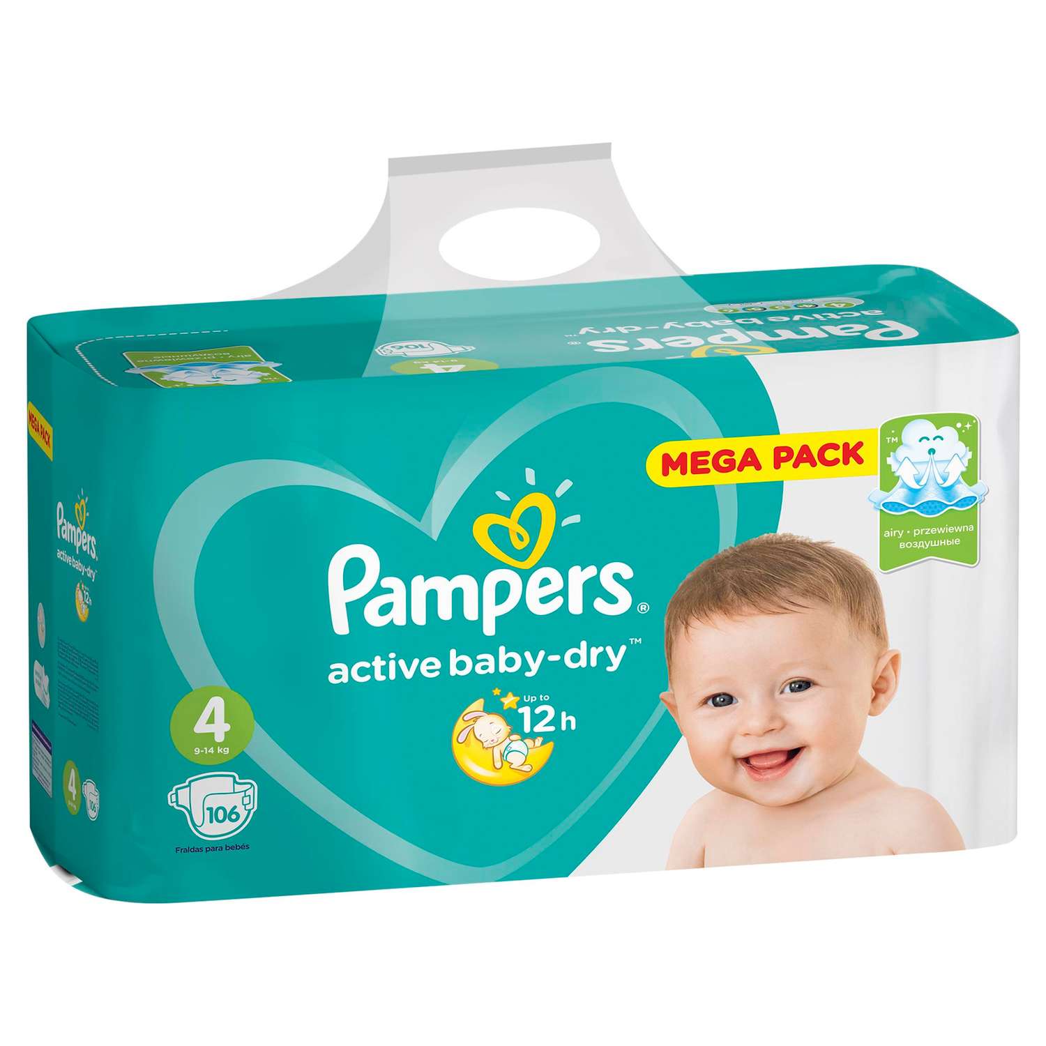 pampers active baby 4 cena