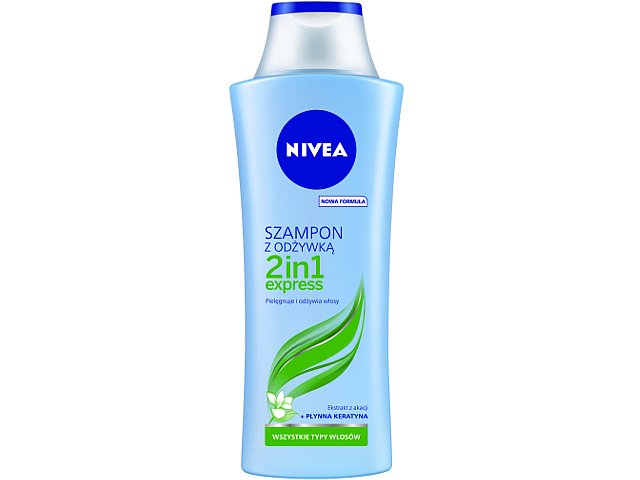 nivea express szampon