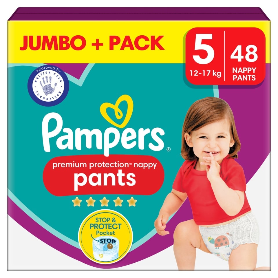 pampers premium care pants 5 tesco