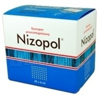 nizopol szampon p/łupieżowy 20 saszetek po 6 ml