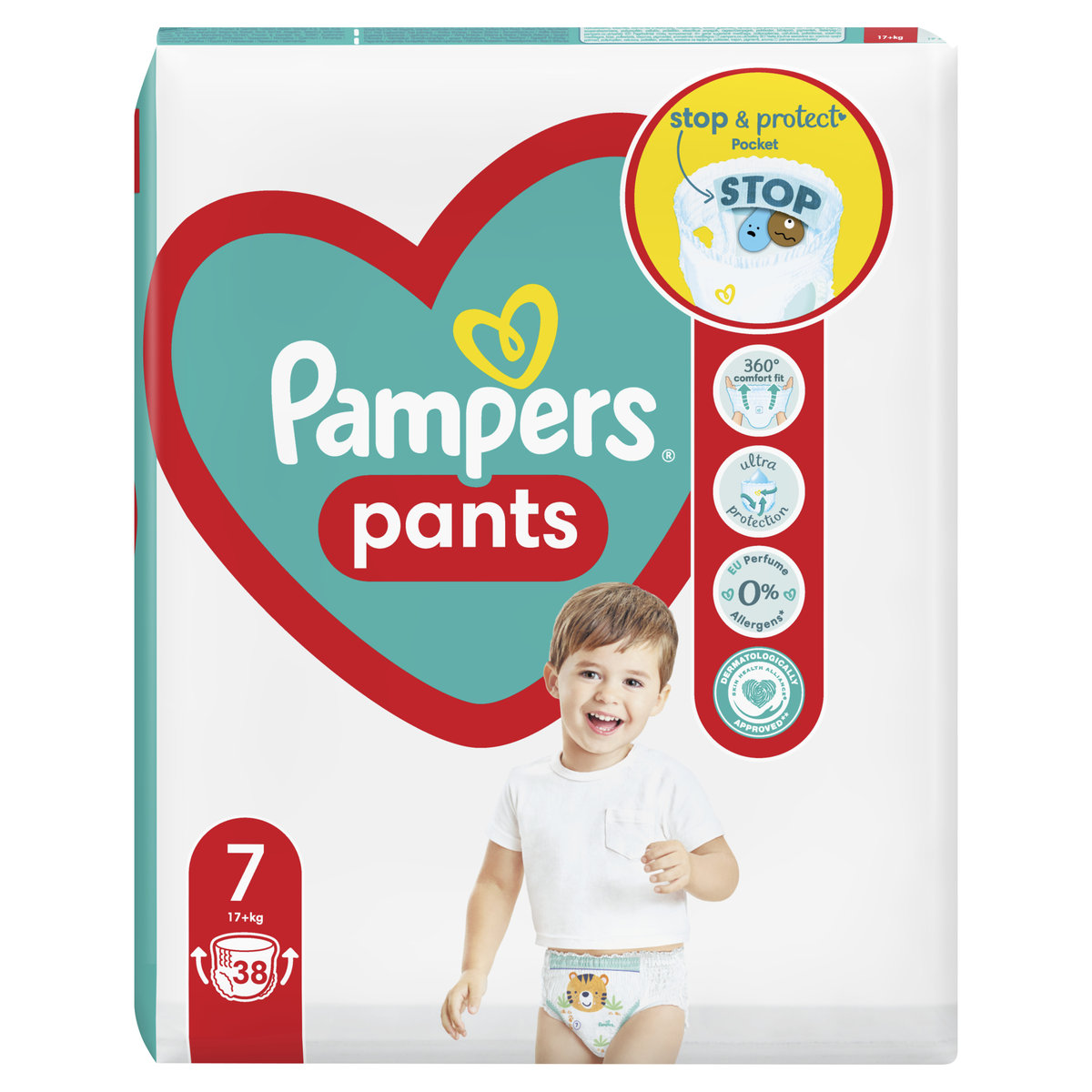 pampers pants pieluchomajtki 7 17+ kg