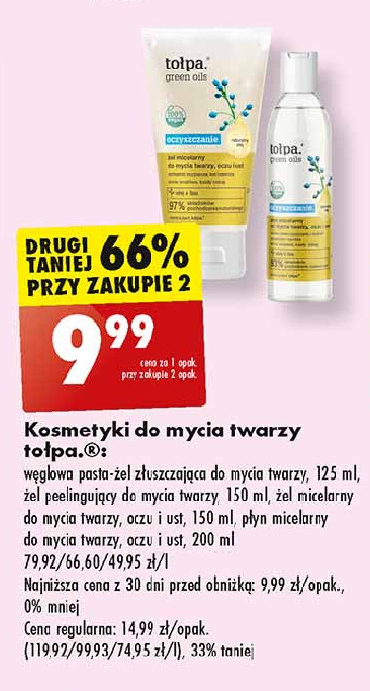 green oils oczyszczanie płyn micelarny do mycia twarzy oczu i