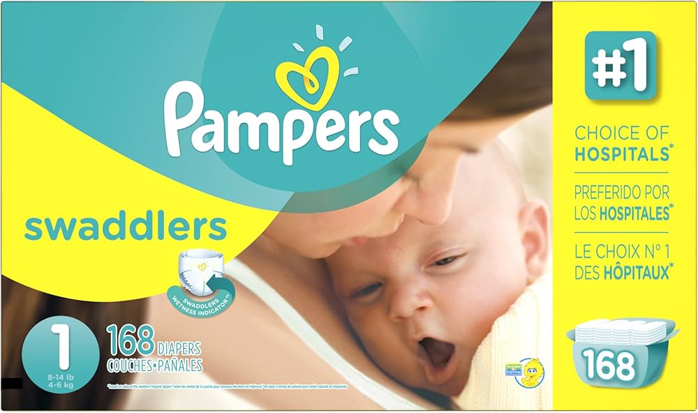 pampers 1 newborn 1 mini smyk 168 szt