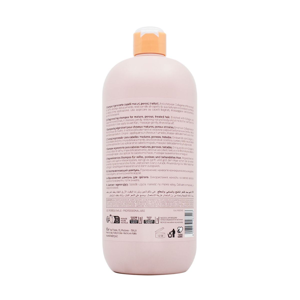 szampon regenerujący 1000 ml hair lift inebrya