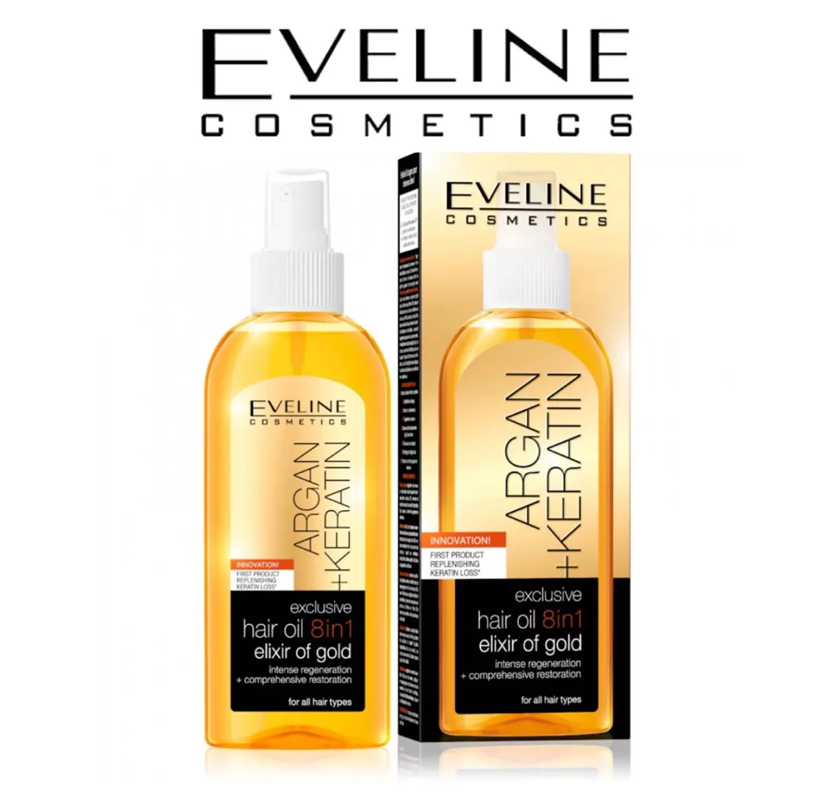 eveline cosmetics argan keratin szampon 8 w 1