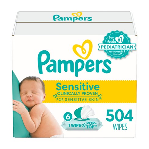 pampers sensitive 504