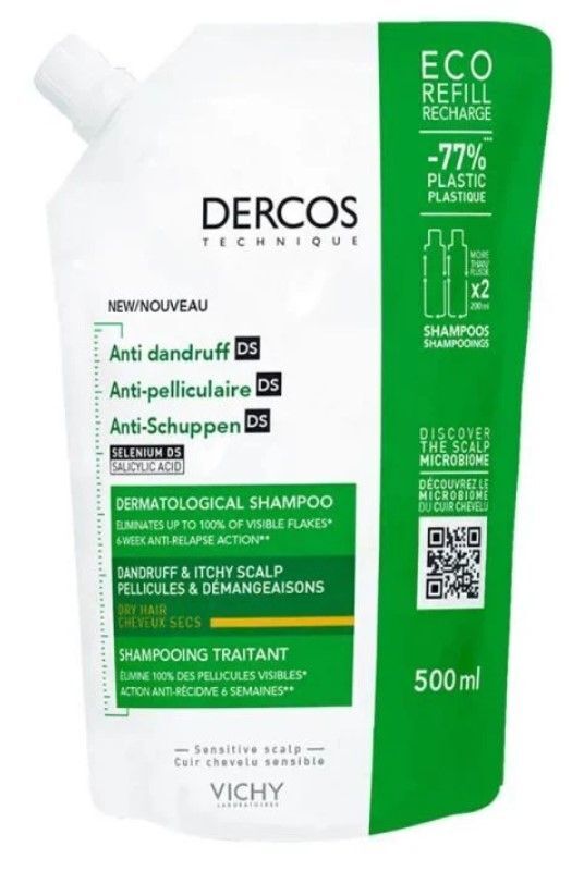 apteka rodzinna vichy dercos szampon przeciwłupieżowy 390 ml