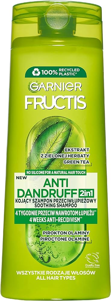 garnier fructis szampon przeciwłupieżowy szampon 2w1 na ł