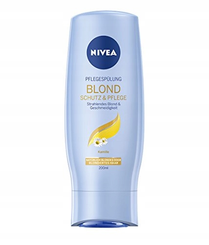 nivea odżywka do włosów blond