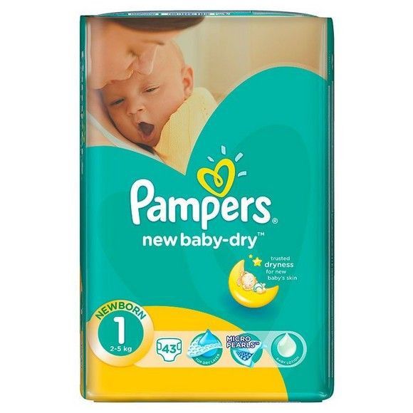 pieluchy pampers new baby 43