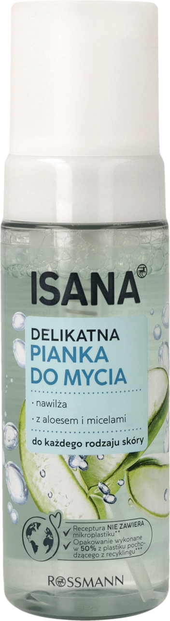 rossmann isana young pianka do mycia twarzy