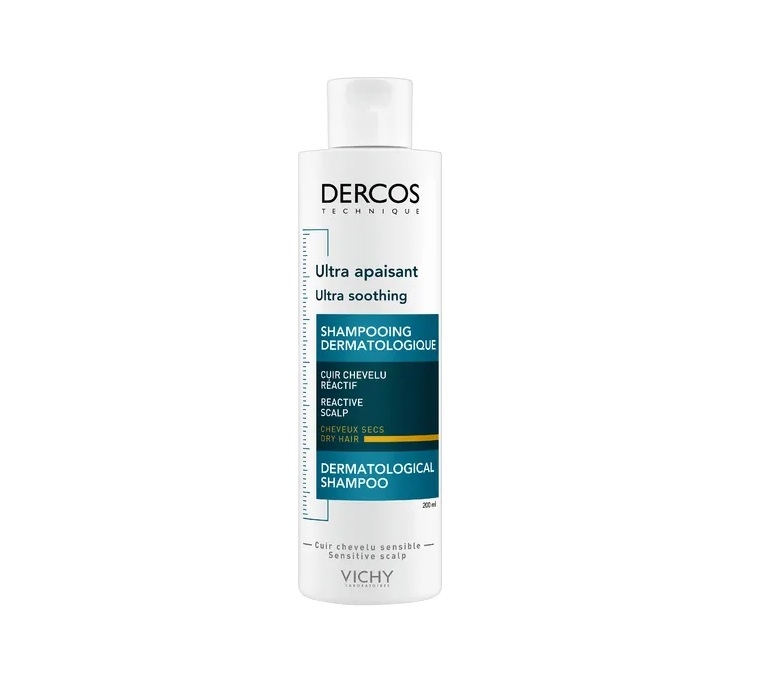 vichy dercos szampon przeciwłupieżowy do włosów suchych 200 ml
