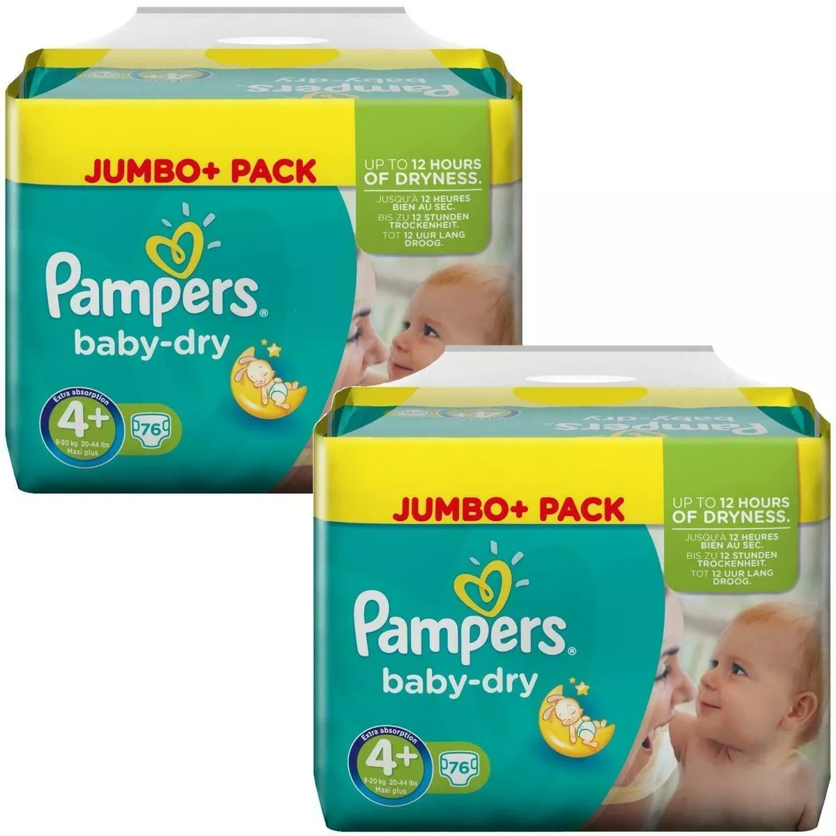 pampers baby dry 4 cena