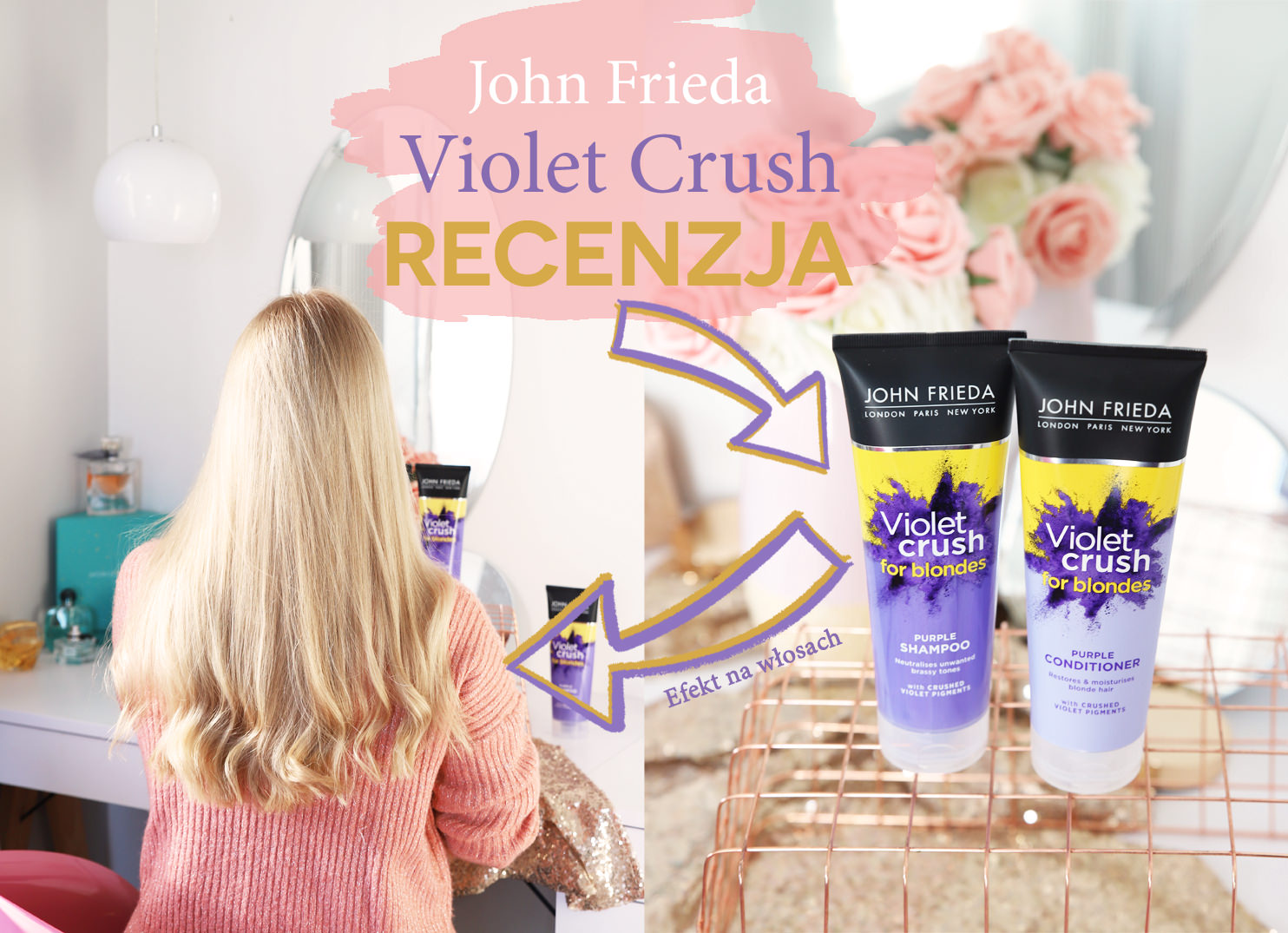 john frieda szampon sheer blonde with violet