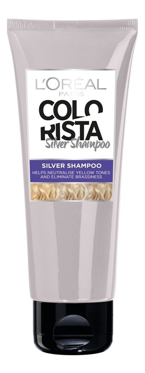 szampon do włosów blond l oreal colorista silver shampoo