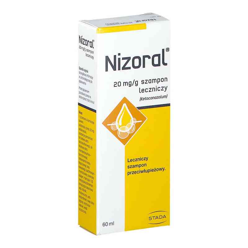 nizoral szampon leczniczy 20 mg g 60 ml