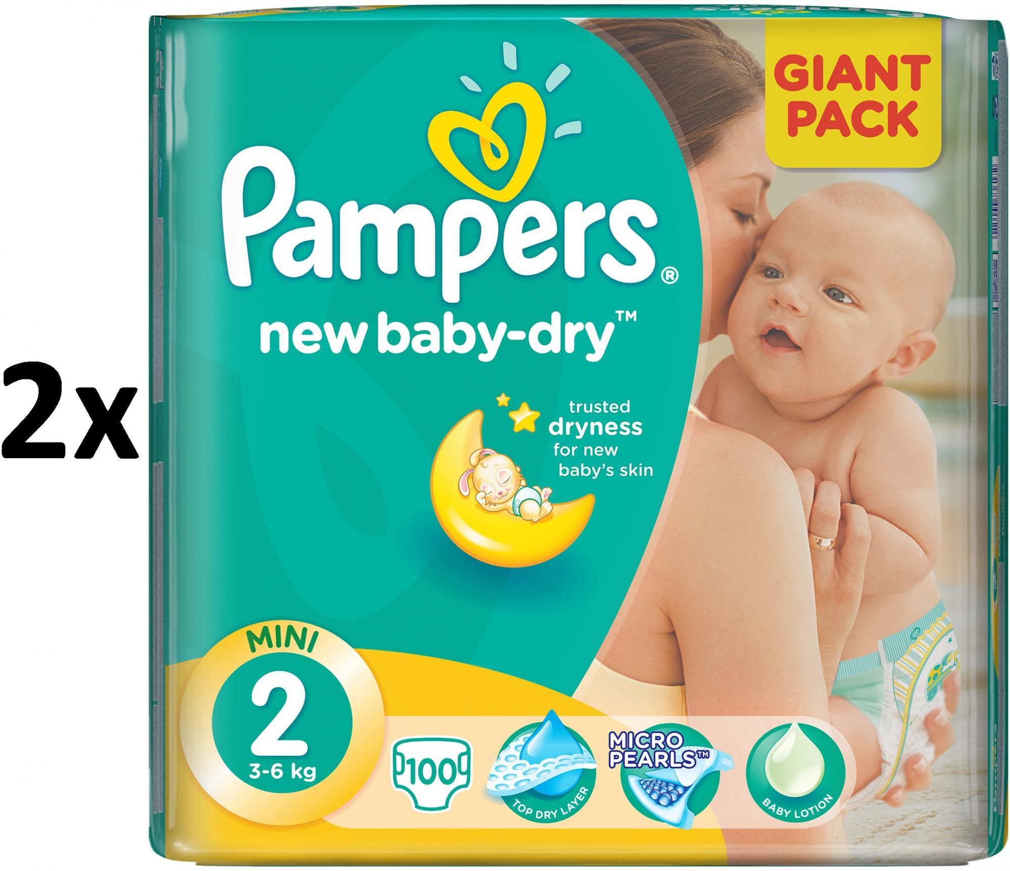 pampers new baby dry 2 ceneo