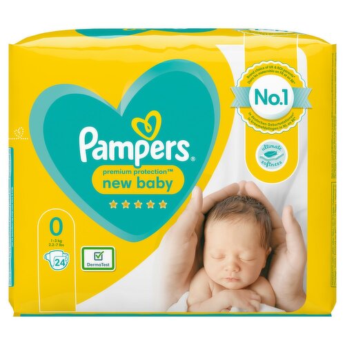 pampers o size