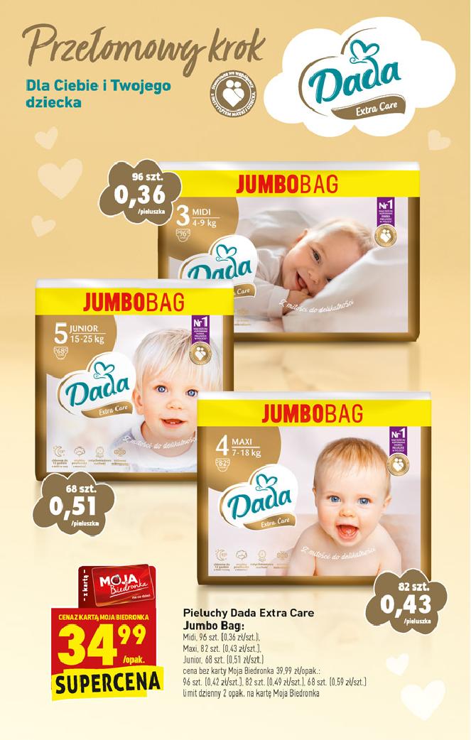 pampers biedronka giant pack 51 99