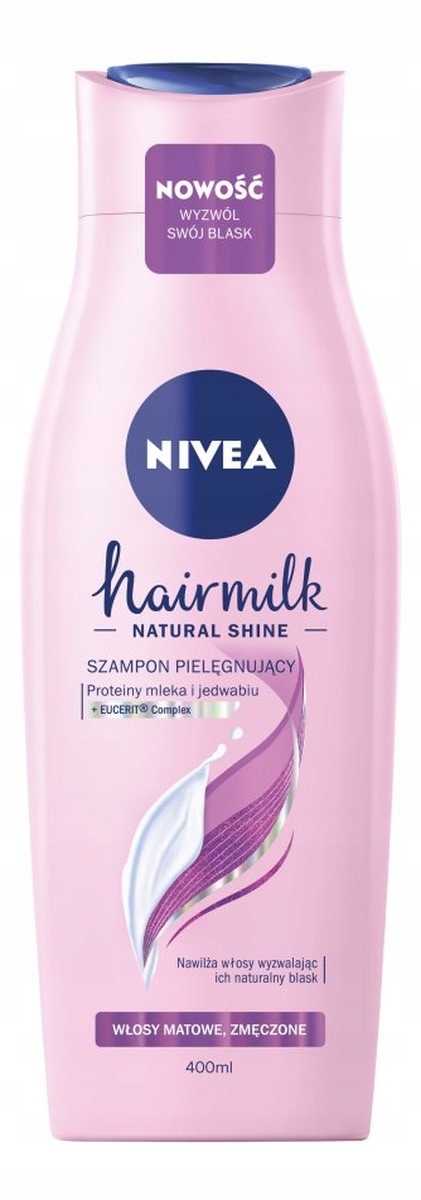 szampon mleczny nivea różowy