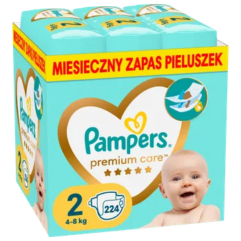 pieluchy pampers premium care 2 mini 160 szt