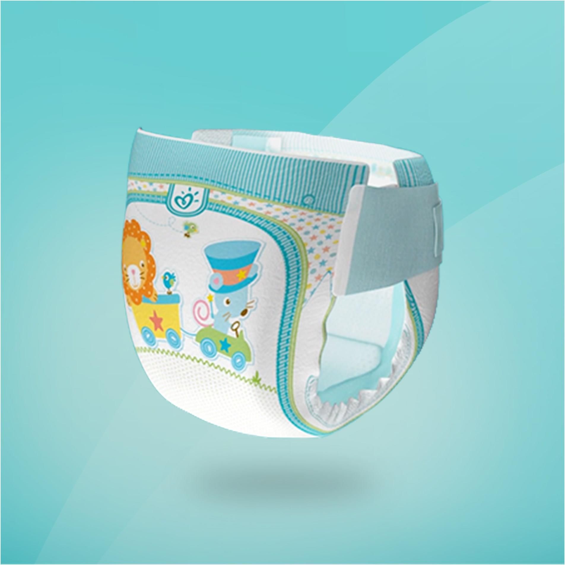 pampers new baby-dry pieluchy rozmiar 2 mini 3-6kg 100 sztuk