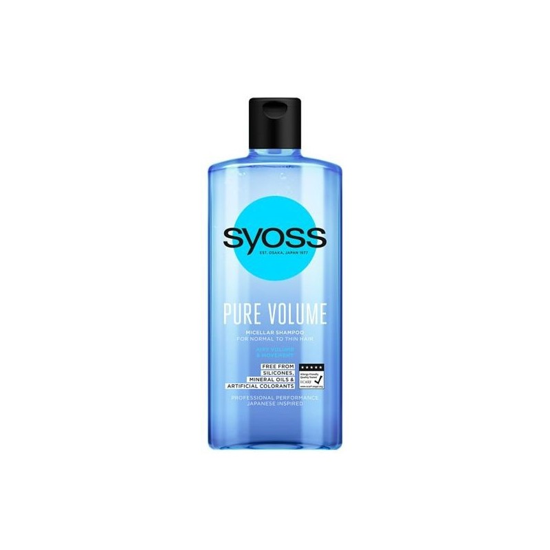 syoss pure fresh szampon micelarny do włosów normalnych