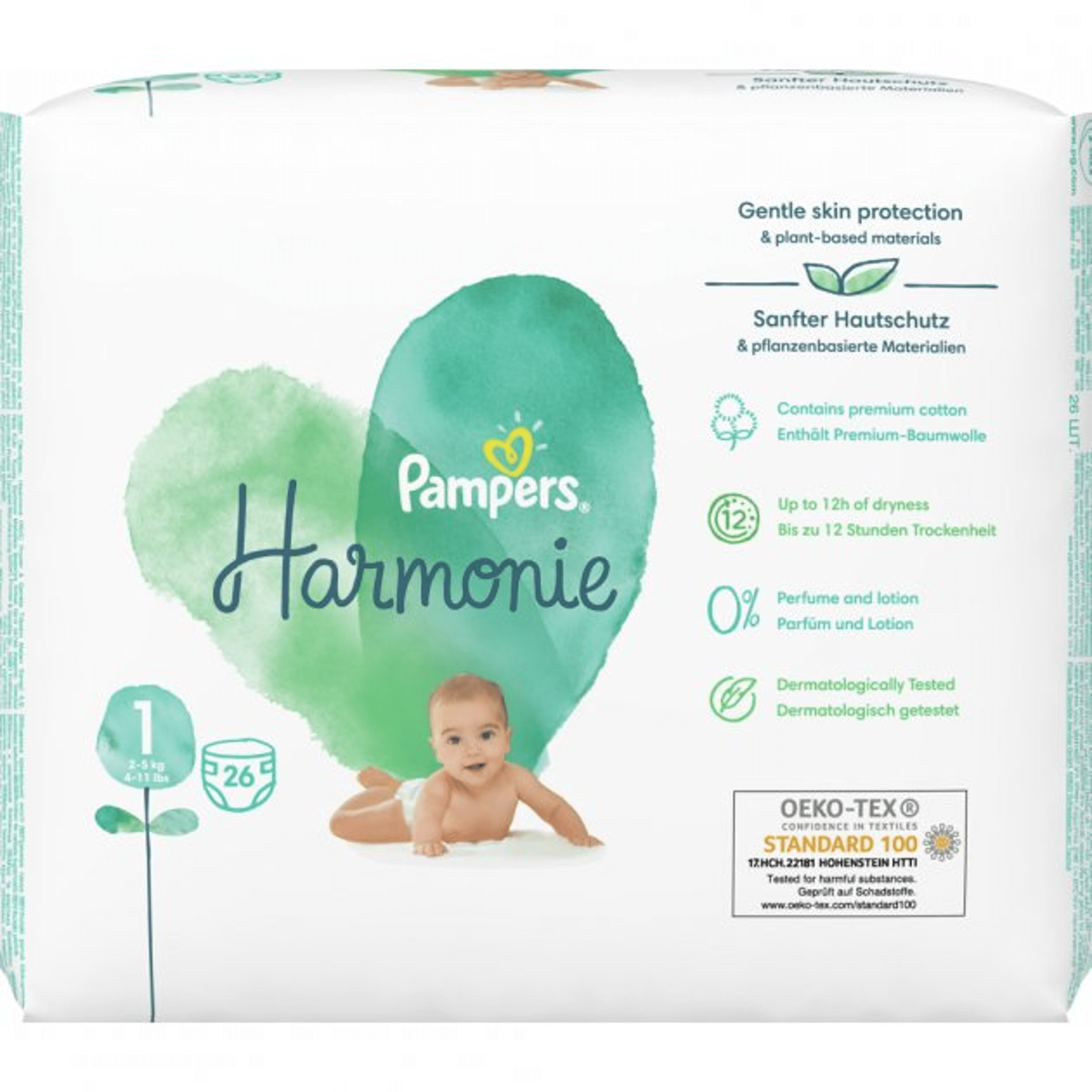 pampers harmonie ou pure protection