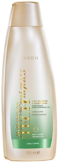 avon szampon 2w1 saily shine