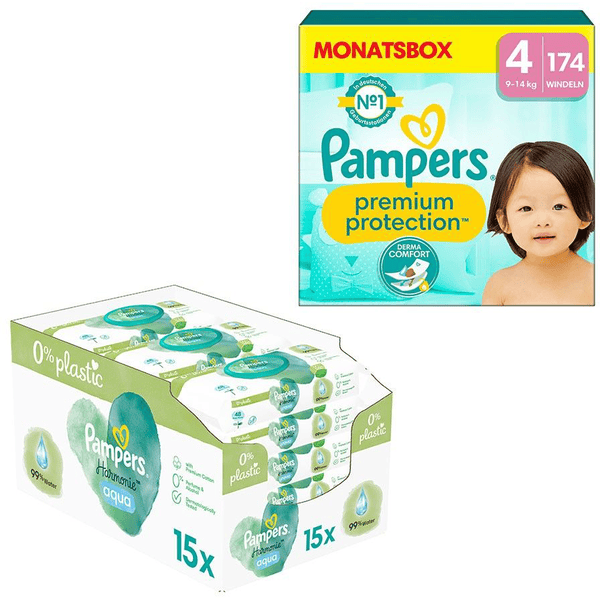 chusteczki i pampersy pampers