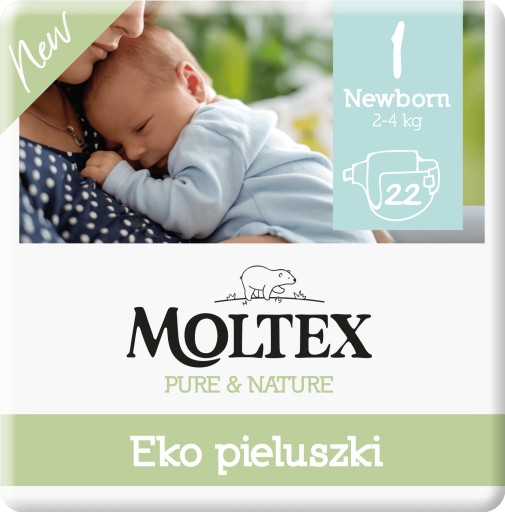 Pieluszki Moltex Pure &